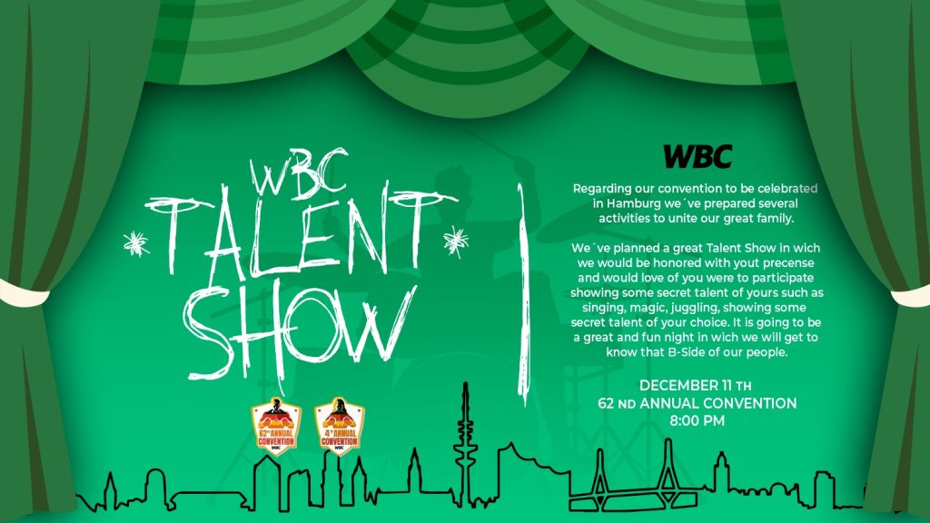 Talent Show en nuestra convención de Hamburgo