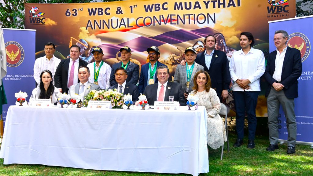 Convención de Muay Thai se Celebrará en Conjunto a la 63 Convención del WBC